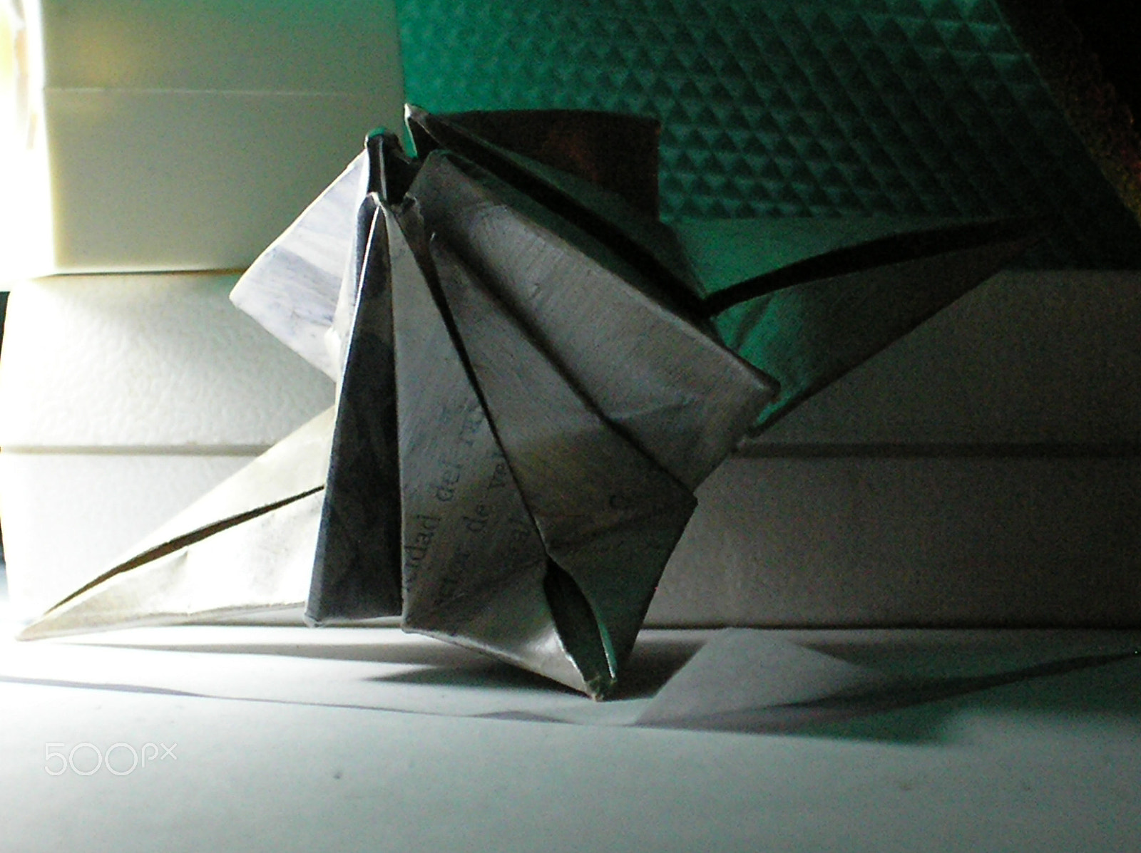 Olympus C170,D425 sample photo. Origami star photography