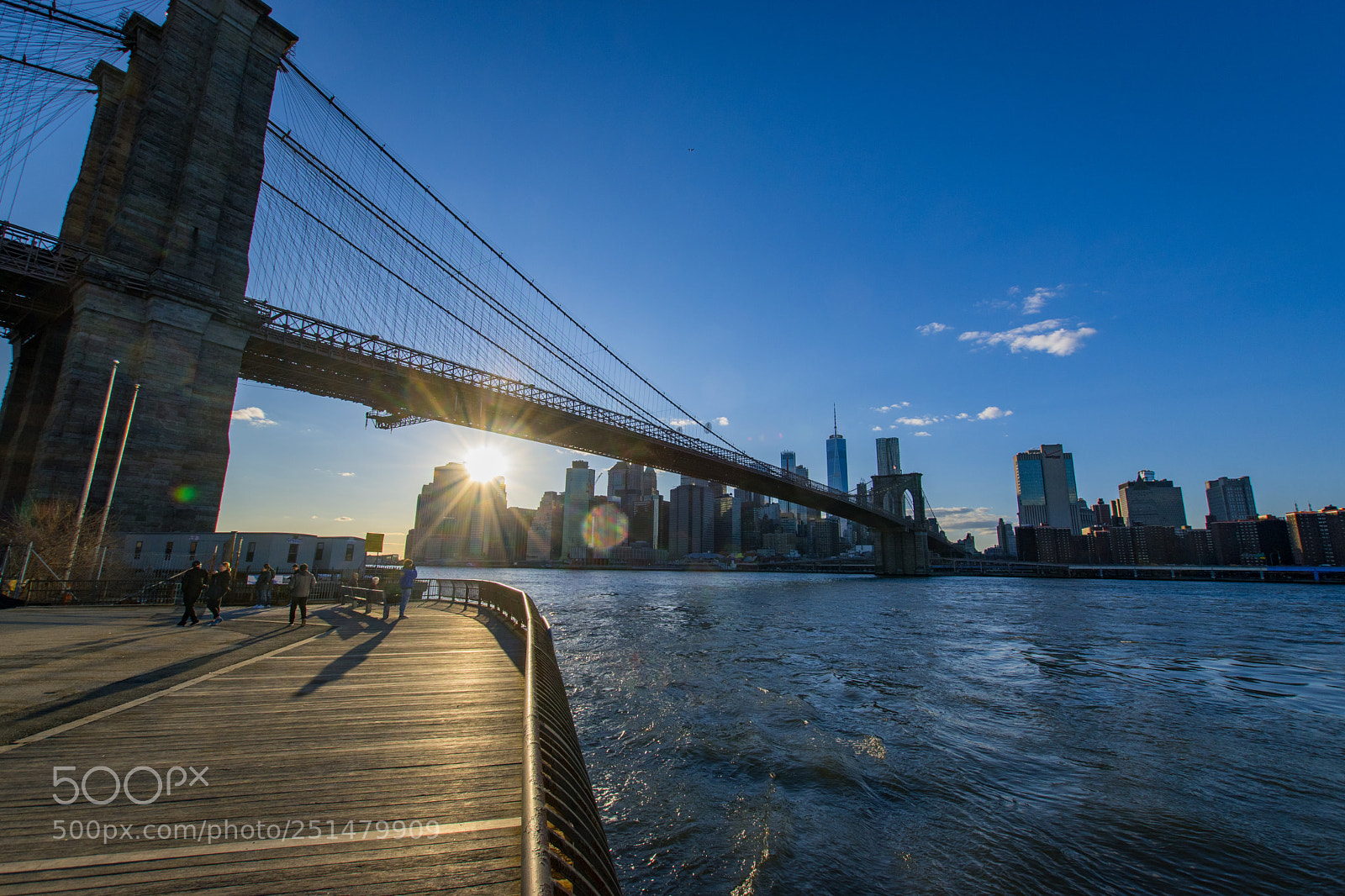 Nikon D5600 sample photo. Brooklyn bridge view photography