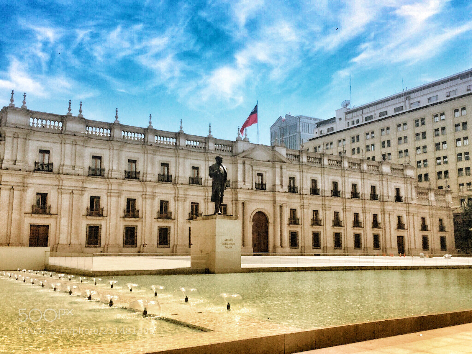 Apple iPhone 5s sample photo. Palacio de la moneda photography