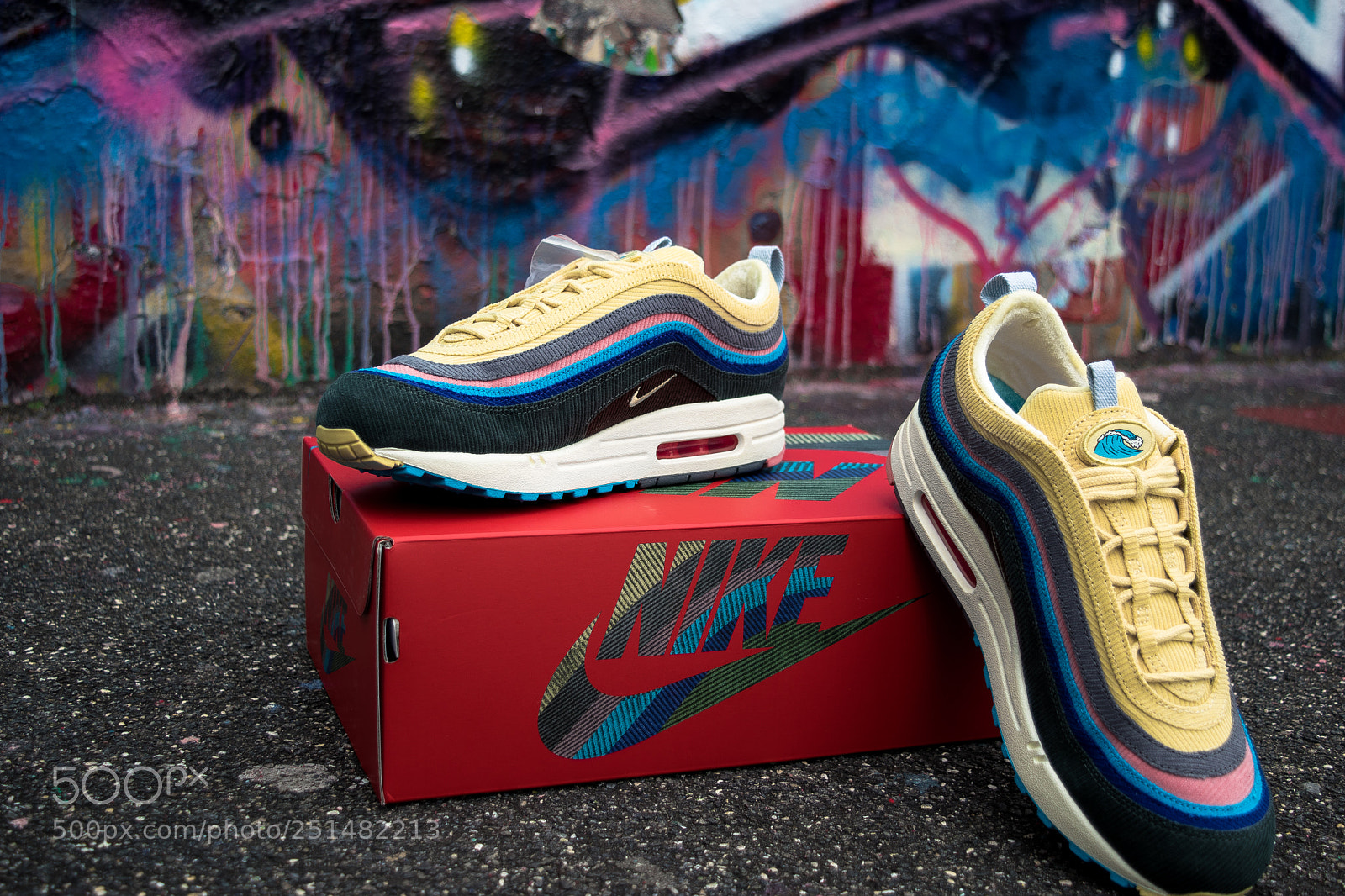 Nikon D5500 sample photo. Nike air max 97 photography