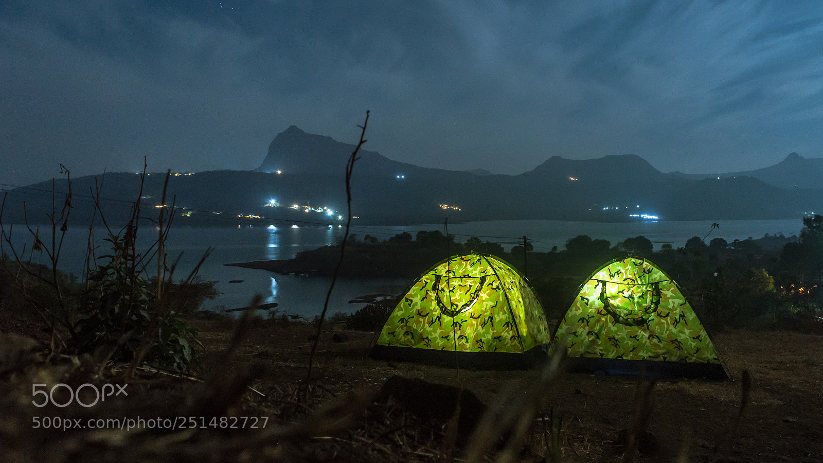 Nikon D3200 sample photo. Camping at pawna photography