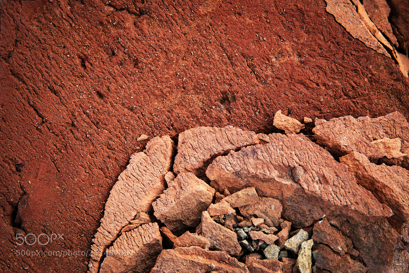 Nikon D5500 sample photo. Terracotta brick with cracked photography
