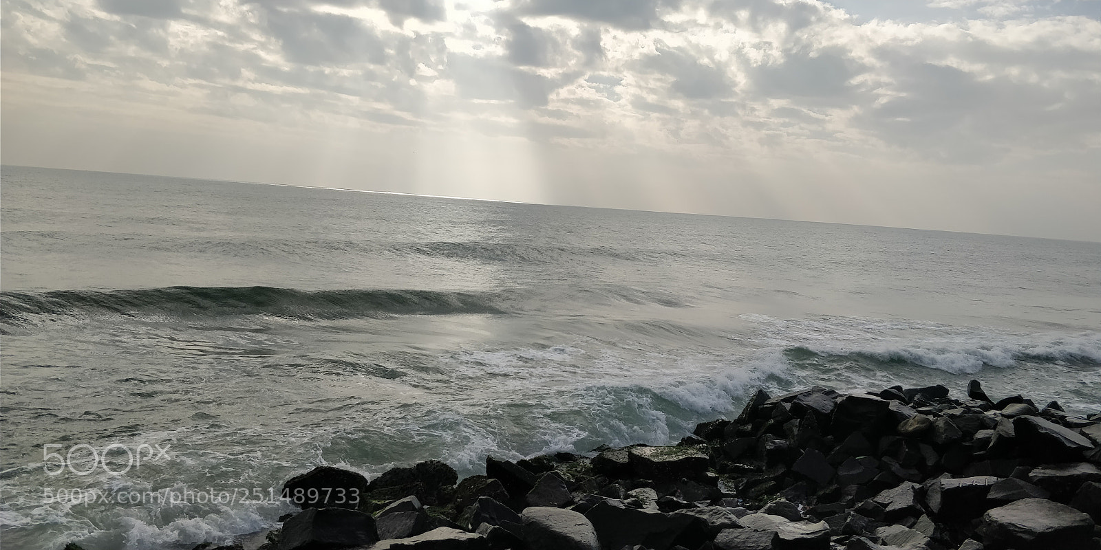 OnePlus 5T sample photo. Rock beach photography