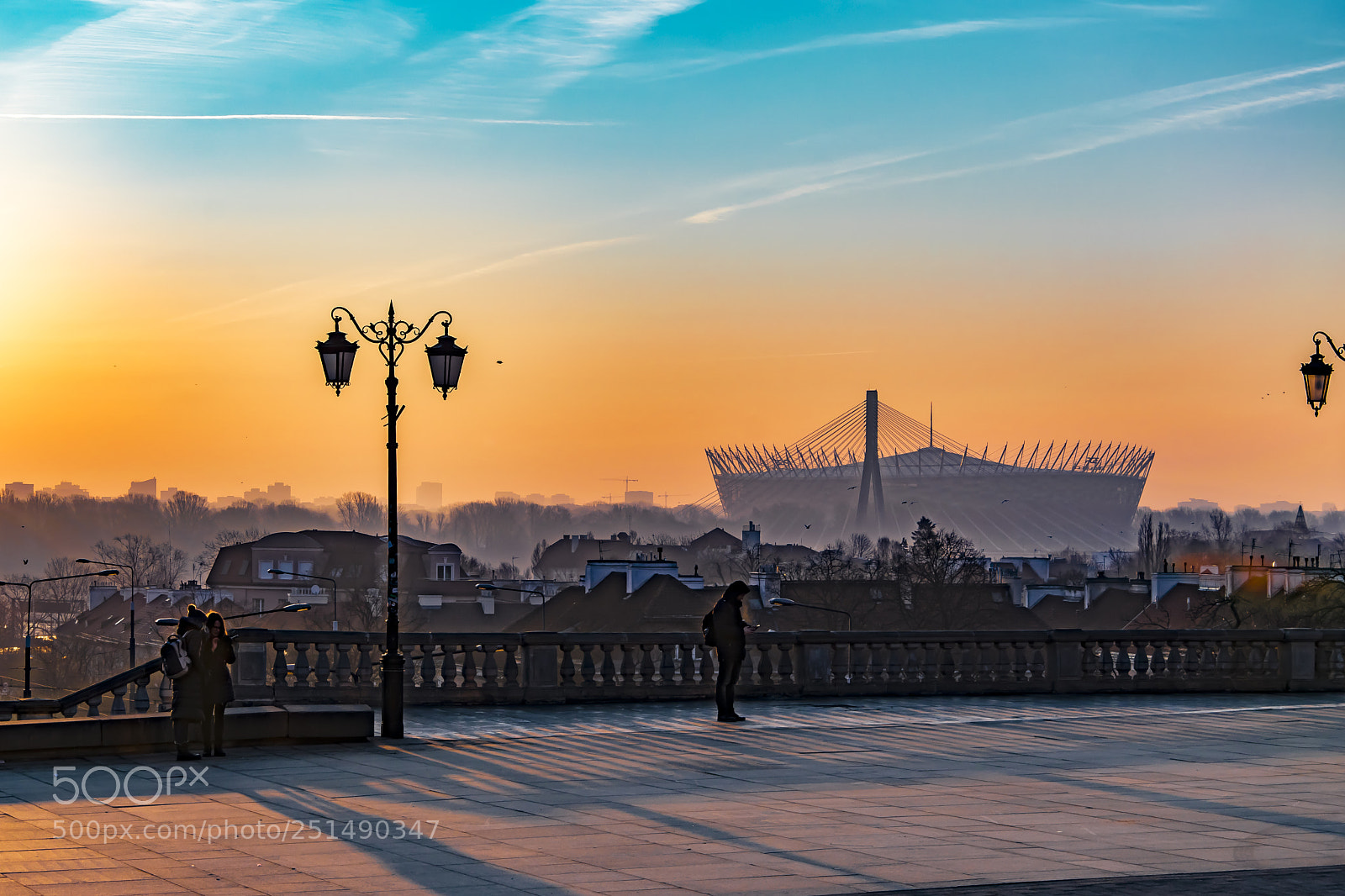 Nikon D5300 sample photo. Warsaw sunrise photography