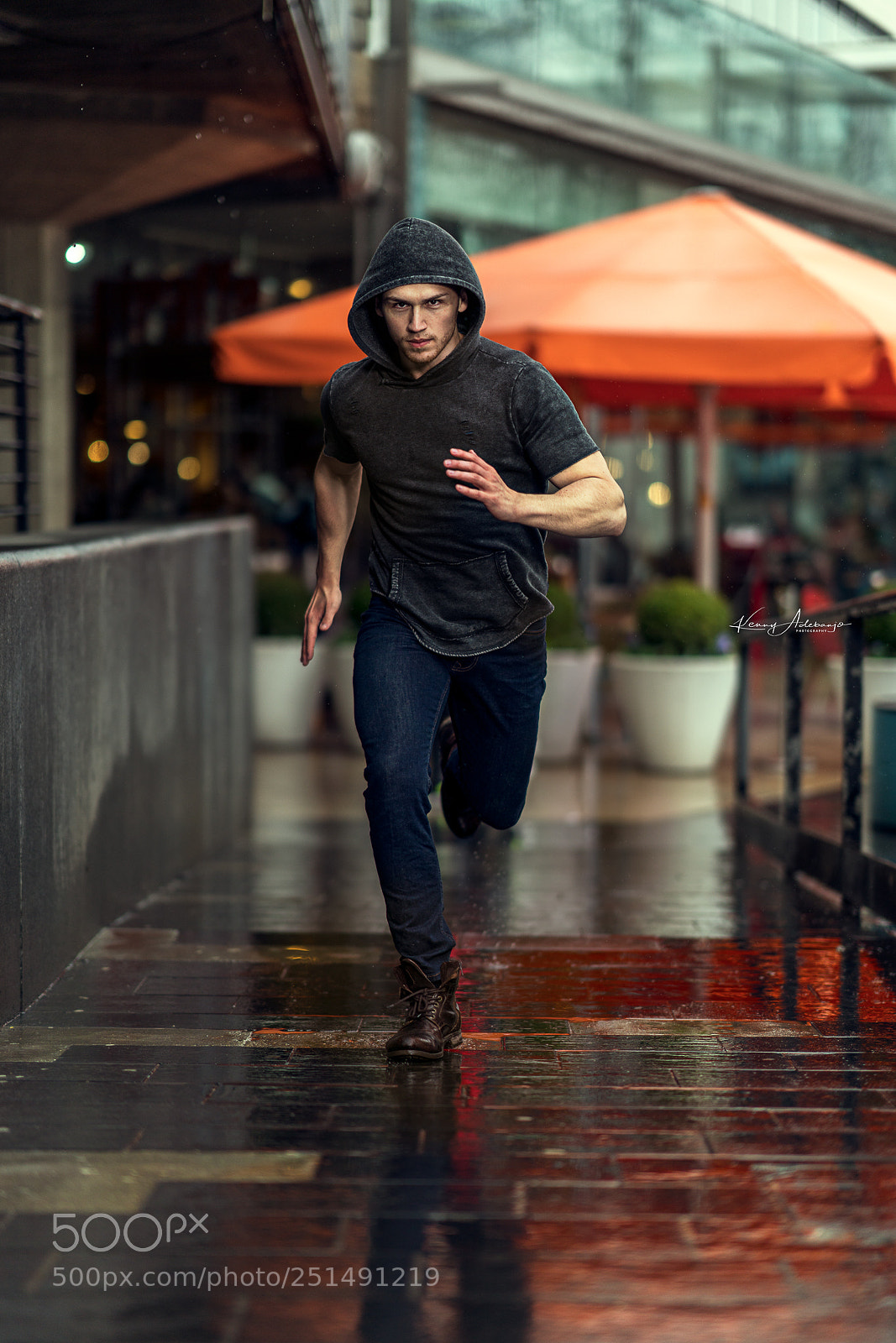 Sony a7R II sample photo. Running man photography