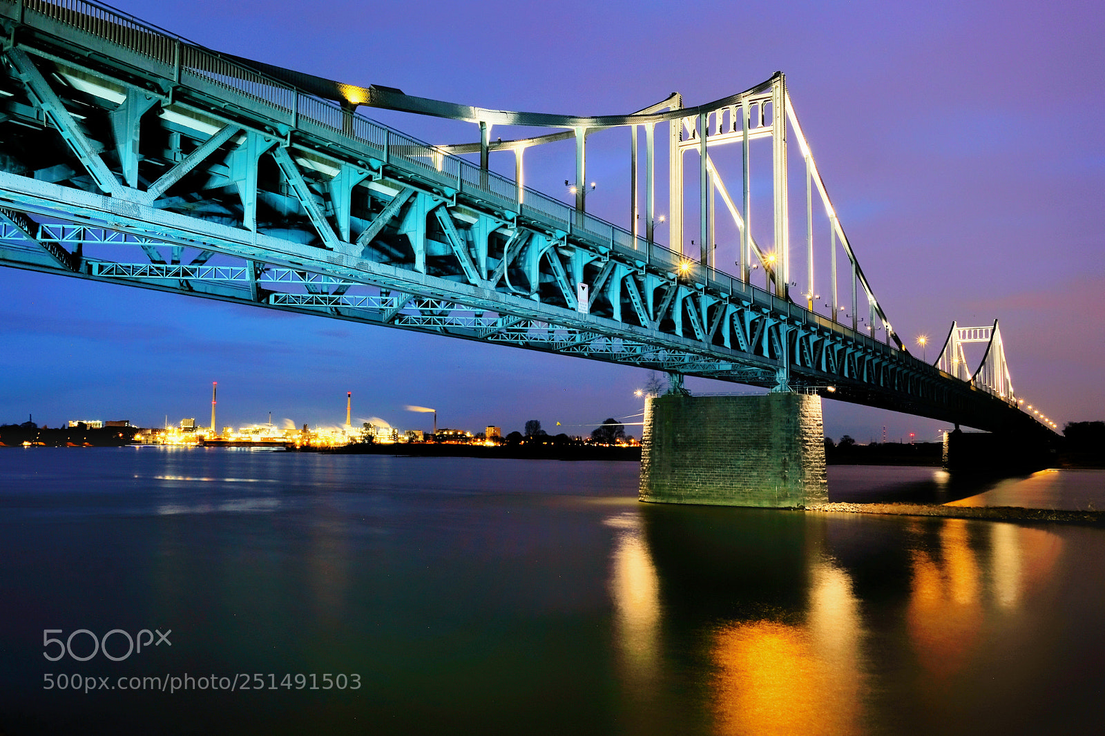 Fujifilm X-T2 sample photo. Uerdinger bruecke photography