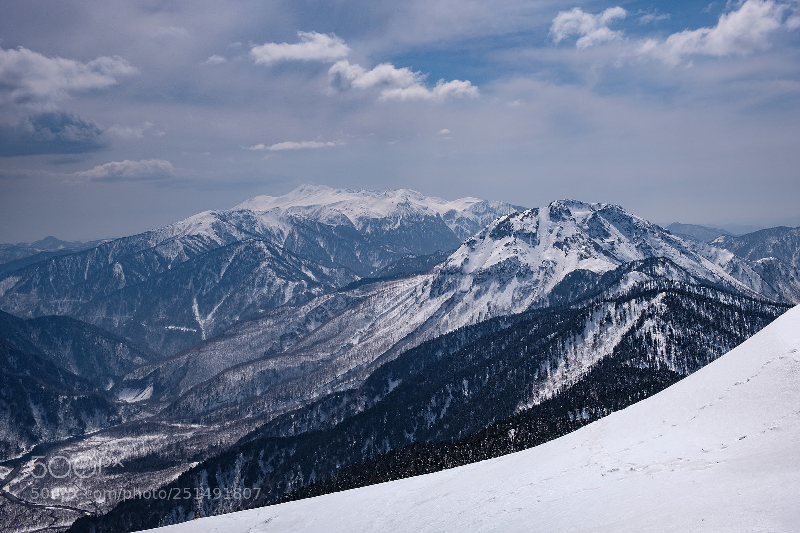 Fujifilm X-T2 sample photo. 霞む焼岳、乗鞍岳 photography