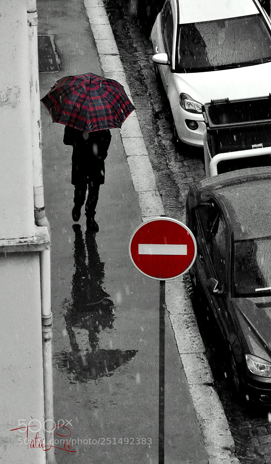 Nikon D5000 sample photo. Snow with rain :( photography