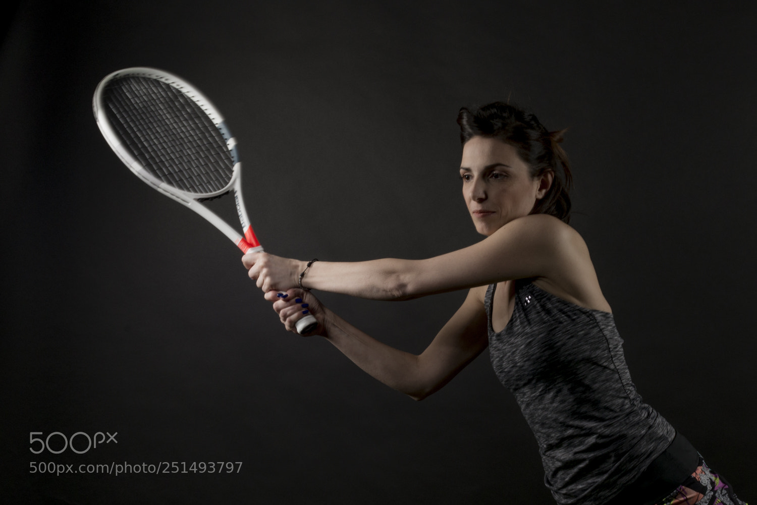 Nikon D800 sample photo. Tennis girl photography