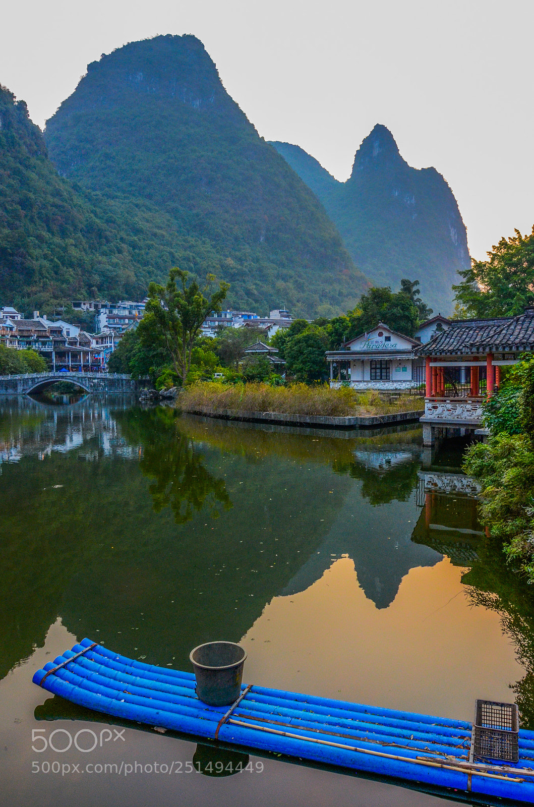 Nikon D7000 sample photo. Reflecting village photography