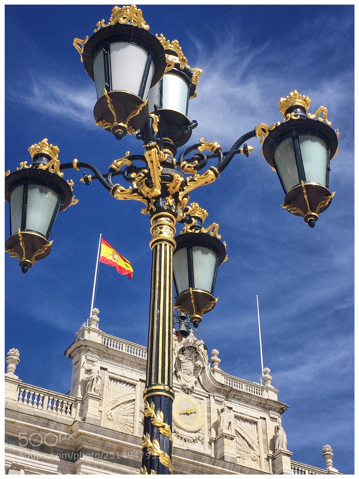 Apple iPhone 6 sample photo. Palacio real de madrid photography