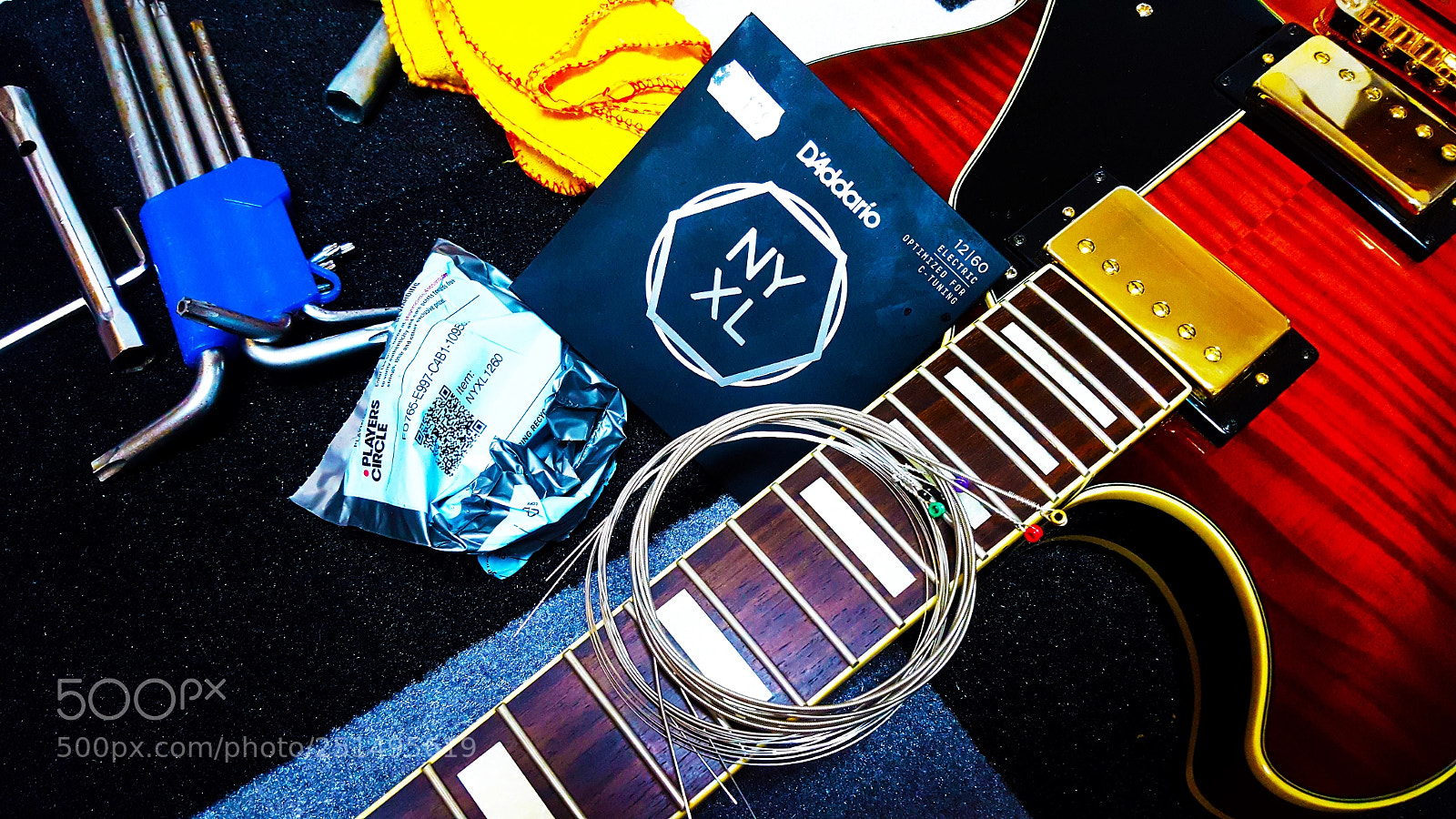 Samsung Galaxy S6 sample photo. String electric guitar photography