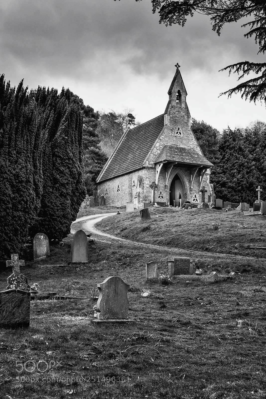Sony a6300 sample photo. Chapel bw photography