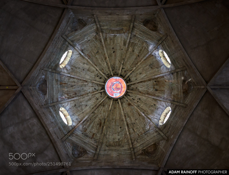 Canon EOS 70D sample photo. Dome and stairway our photography