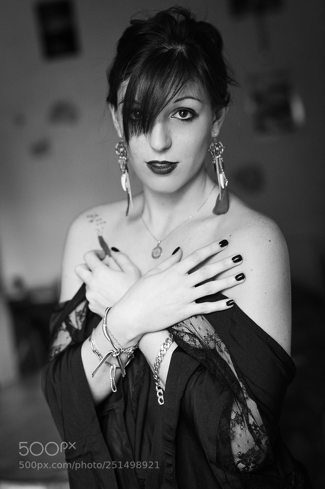 Nikon D4 sample photo. Elodie : glamour photography
