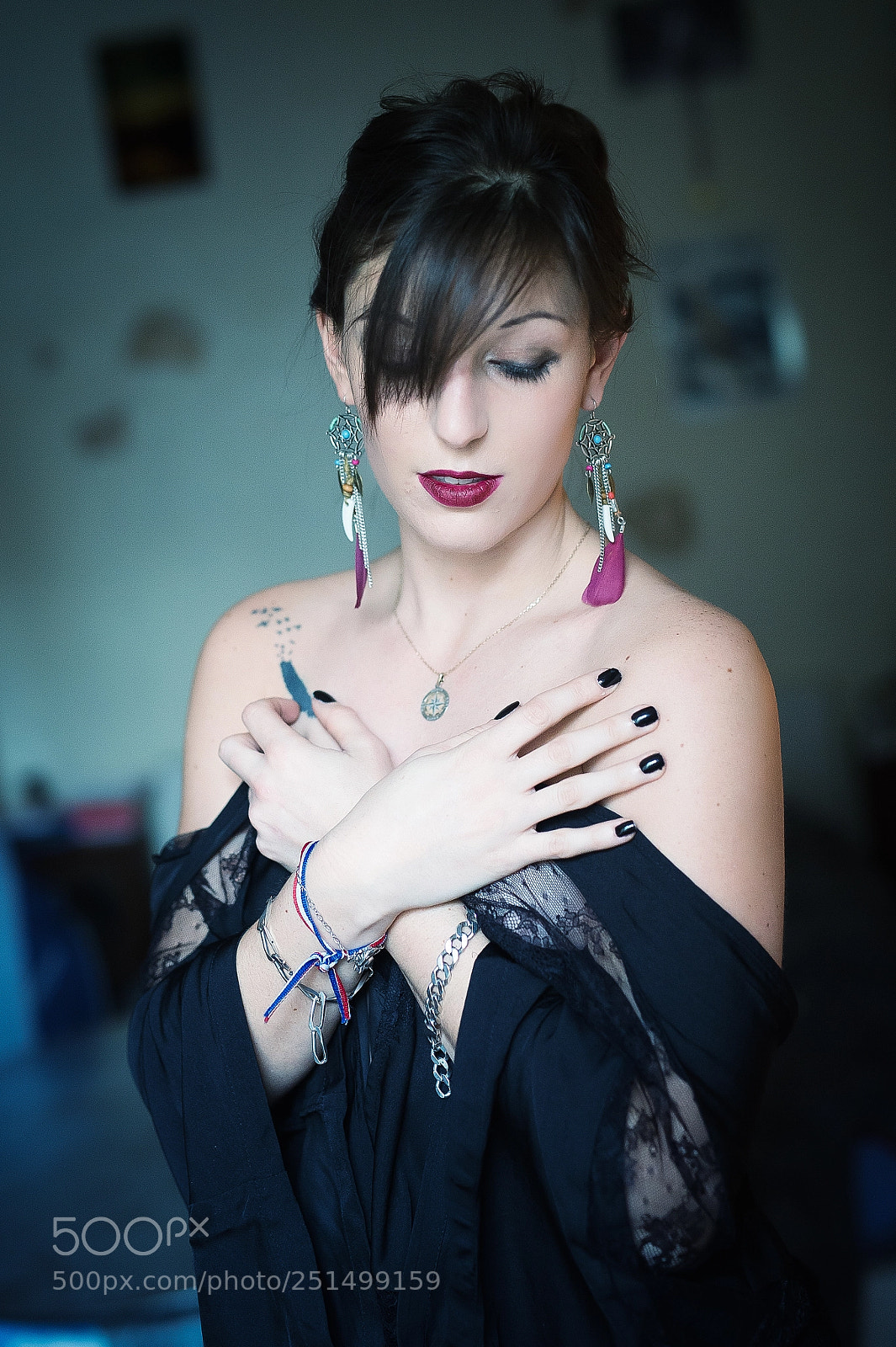 Nikon D4 sample photo. Elodie : glamour photography