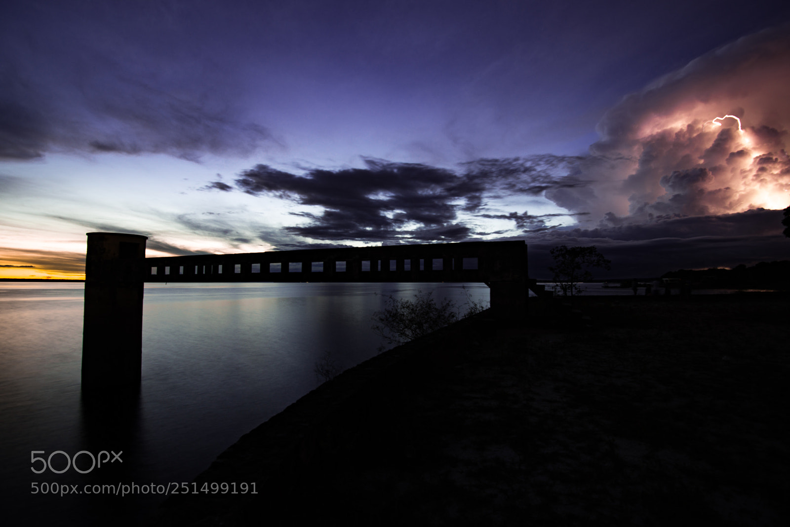 Nikon D800E sample photo. Amazon thunder photography