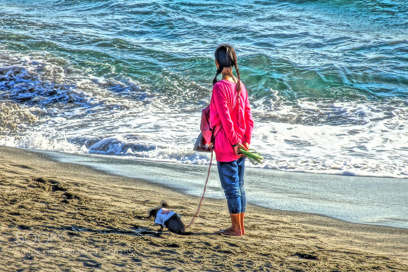 Sony Cyber-shot DSC-HX90V sample photo. A pink girl and photography
