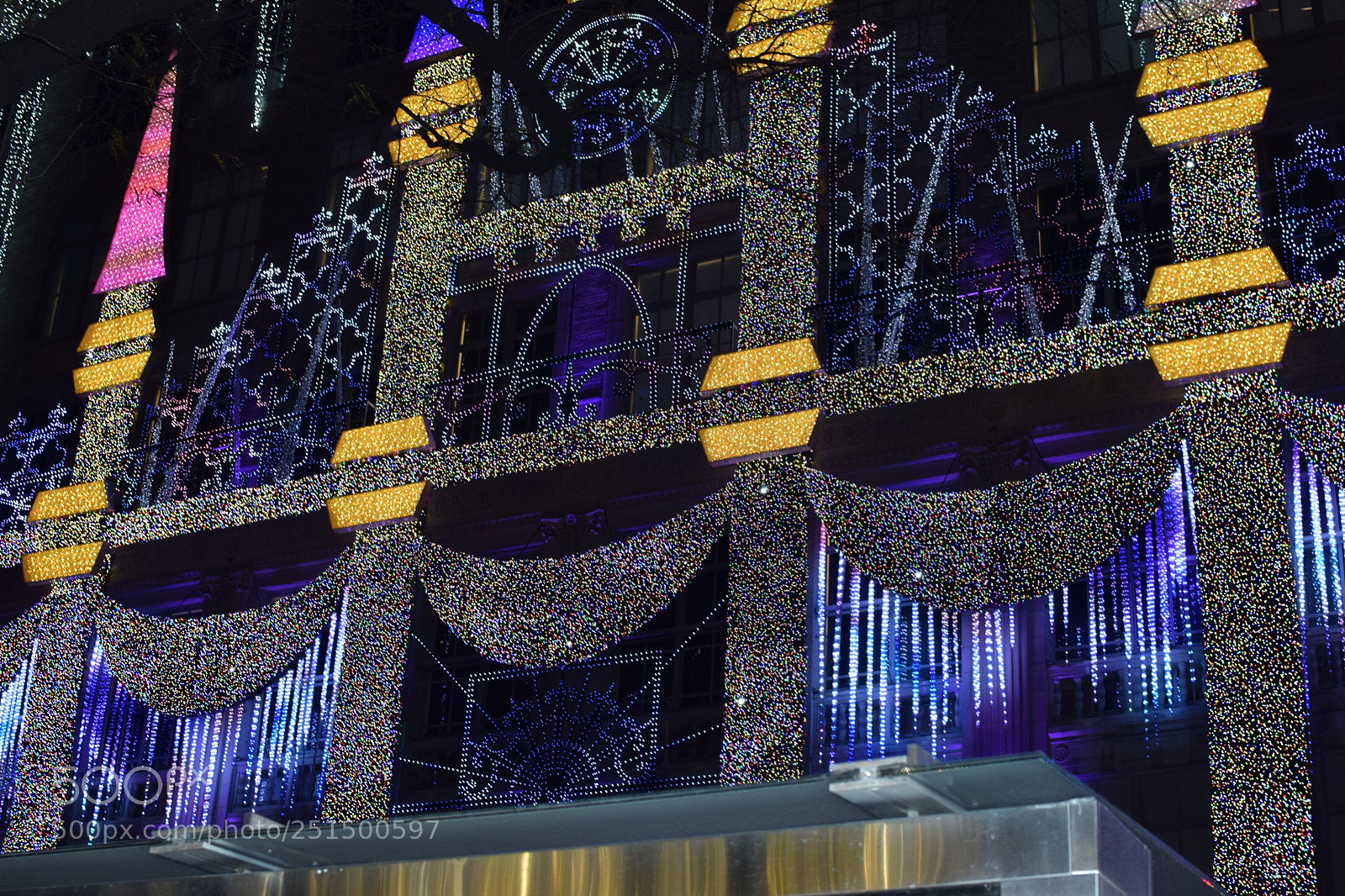 Nikon D3300 sample photo. Christmas light show photography