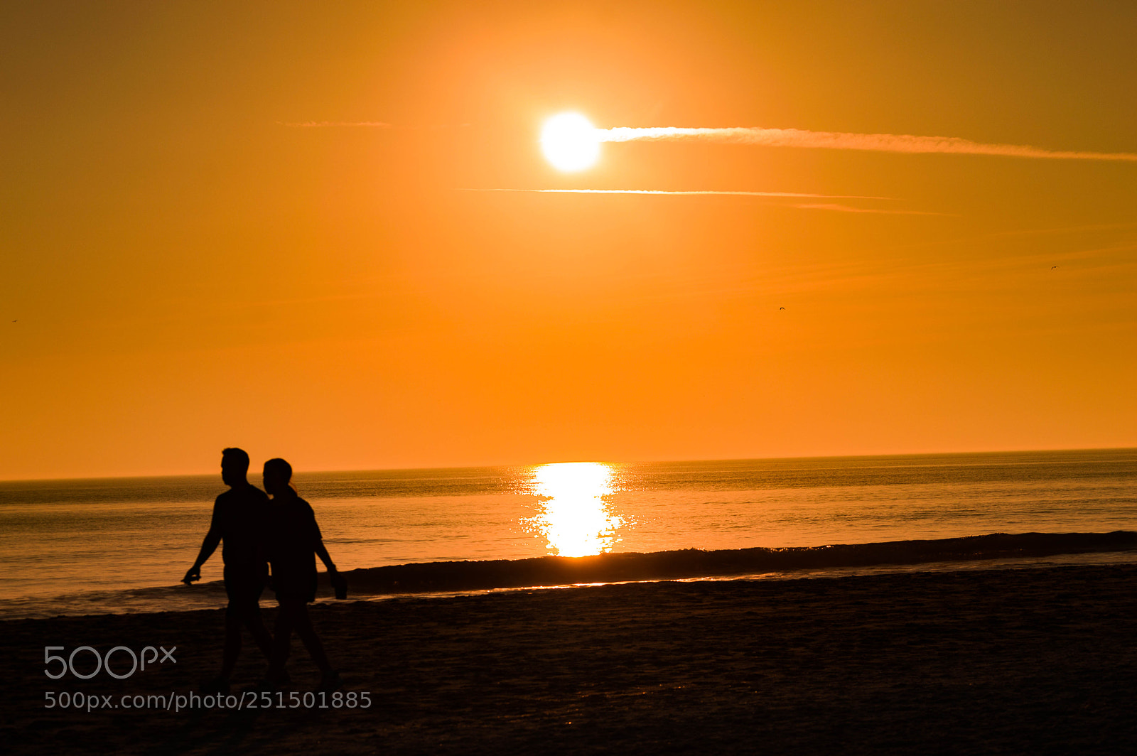 Nikon D3200 sample photo. Walk with a sunrise photography