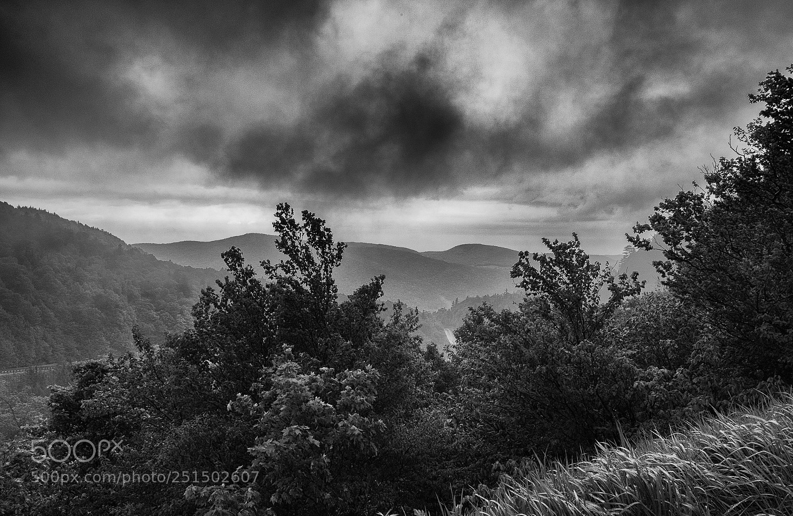 Fujifilm X-E1 sample photo. Moody mountain photography
