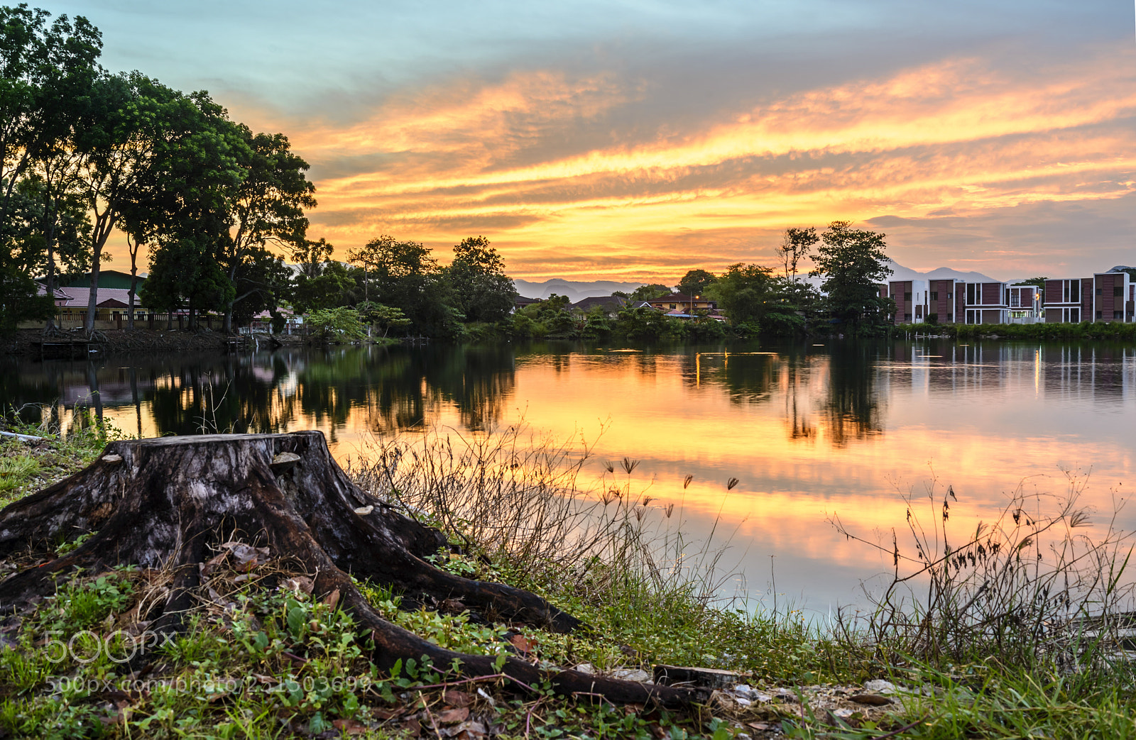 Nikon D610 sample photo. Sunrise at the lake photography