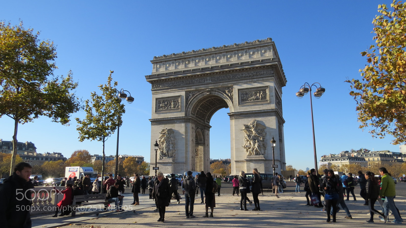 Canon PowerShot SX50 HS sample photo. Arco de triunfo, paris photography
