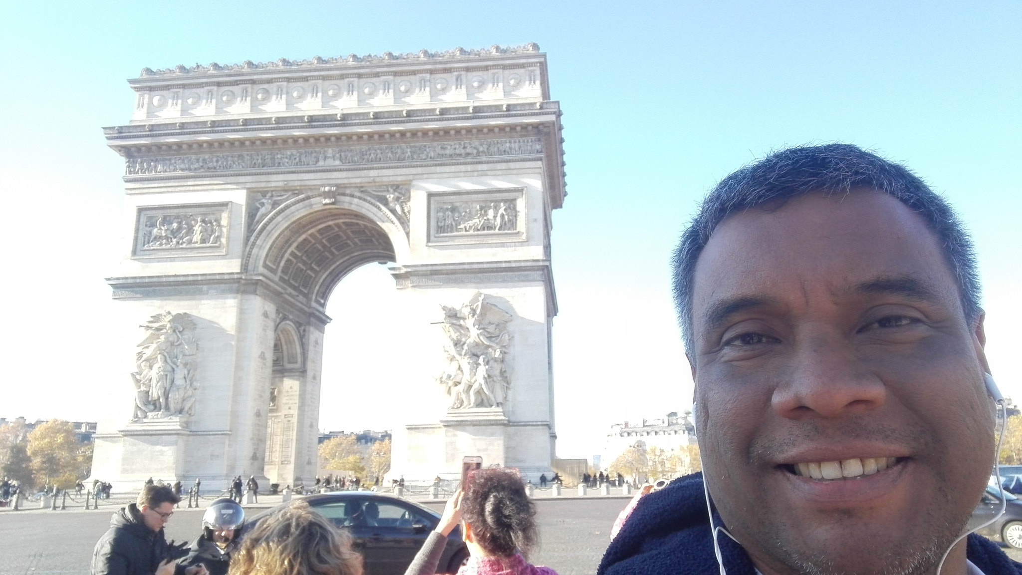HUAWEI P7-L12 sample photo. Arco de triunfo, paris, francia photography