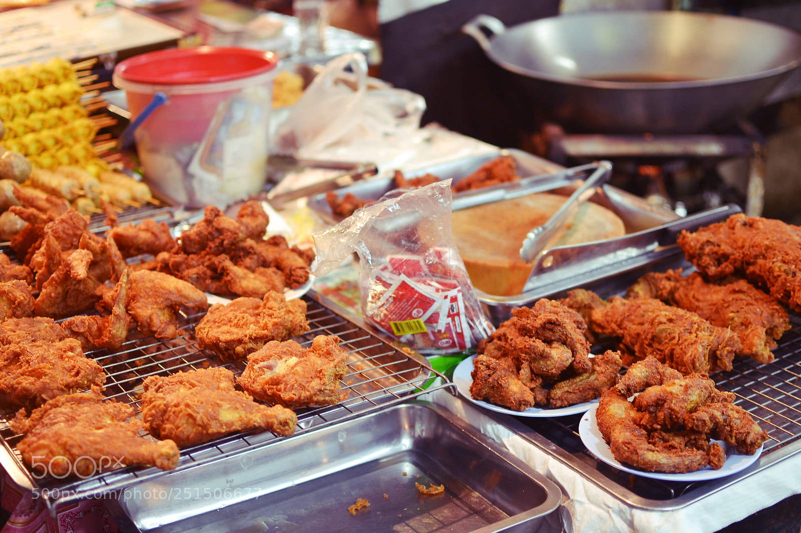Nikon D3100 sample photo. Local food in thailand photography