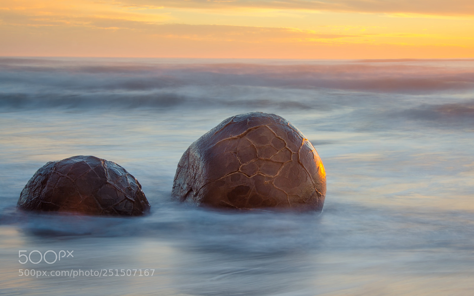 Nikon D7000 sample photo. Mystical moeraki boulders, otago photography