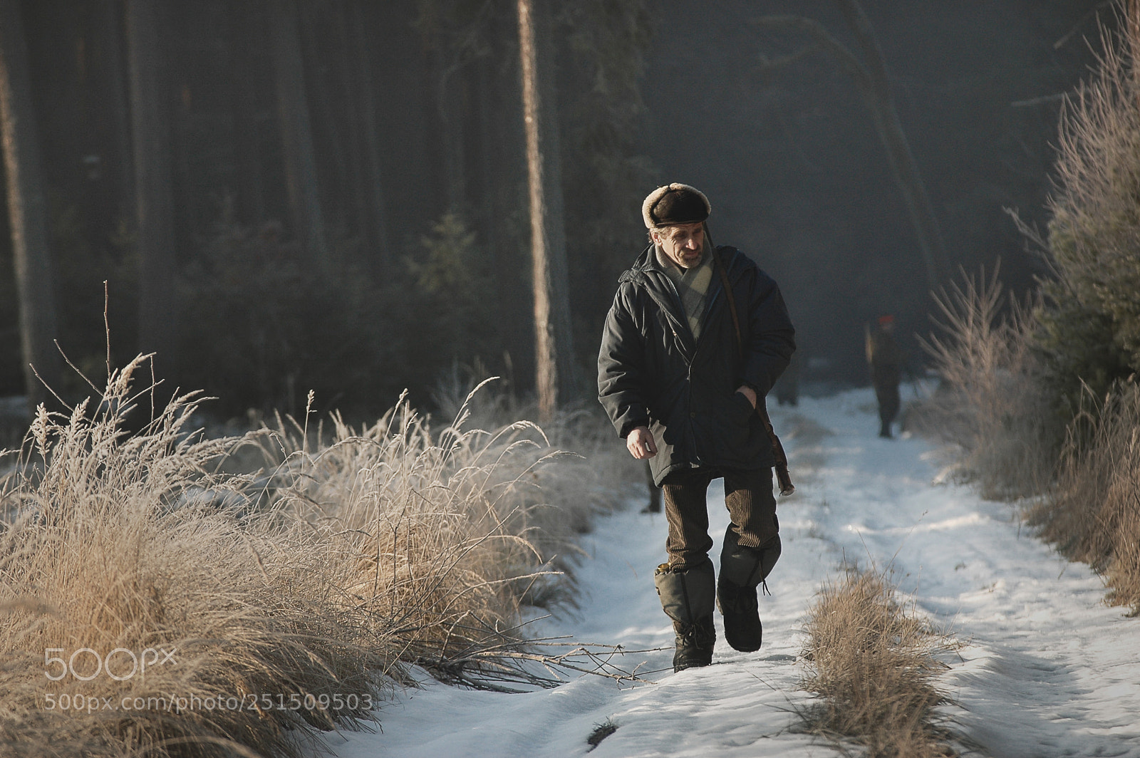Nikon D70s sample photo. Path photography