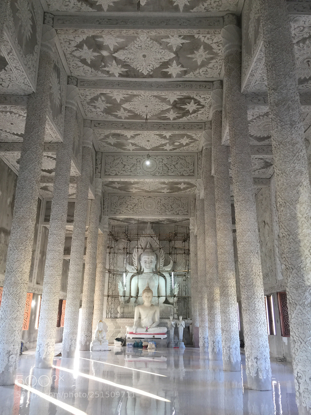 Apple iPhone 6 Plus sample photo. White buddha photography