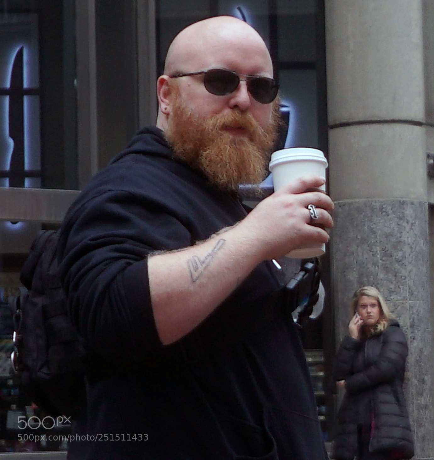 Sony a6500 sample photo. He sees the camera photography