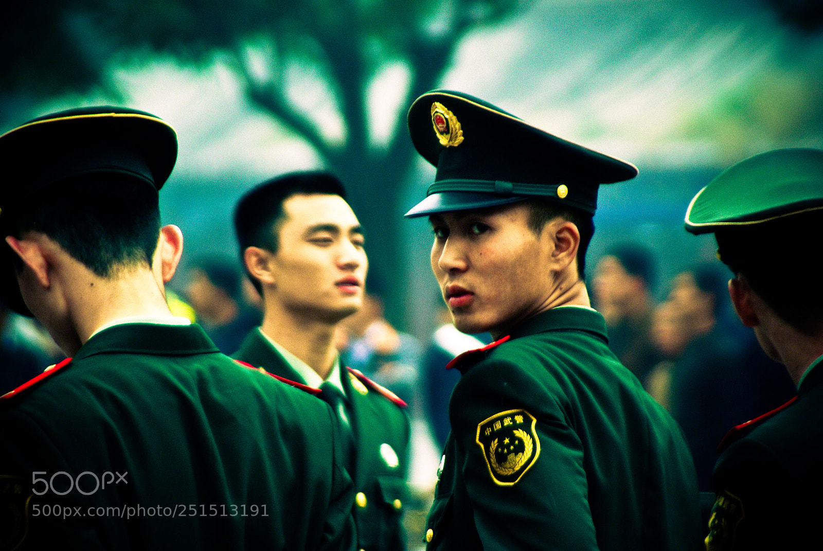 Pentax K10D sample photo. Chinese military photography