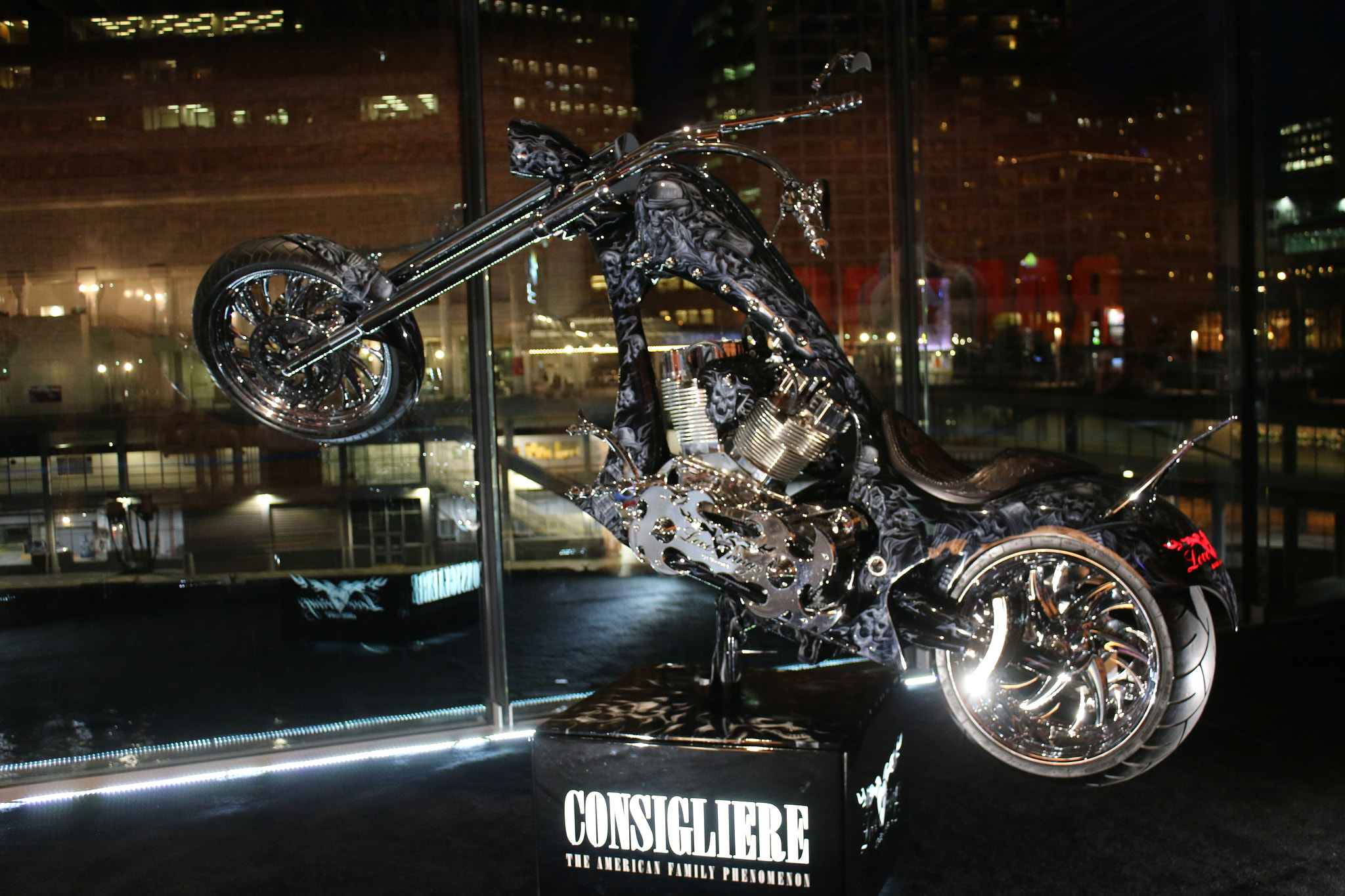 Canon EOS 70D sample photo. Consigliere bike display at 2018 vancouver auto show photography