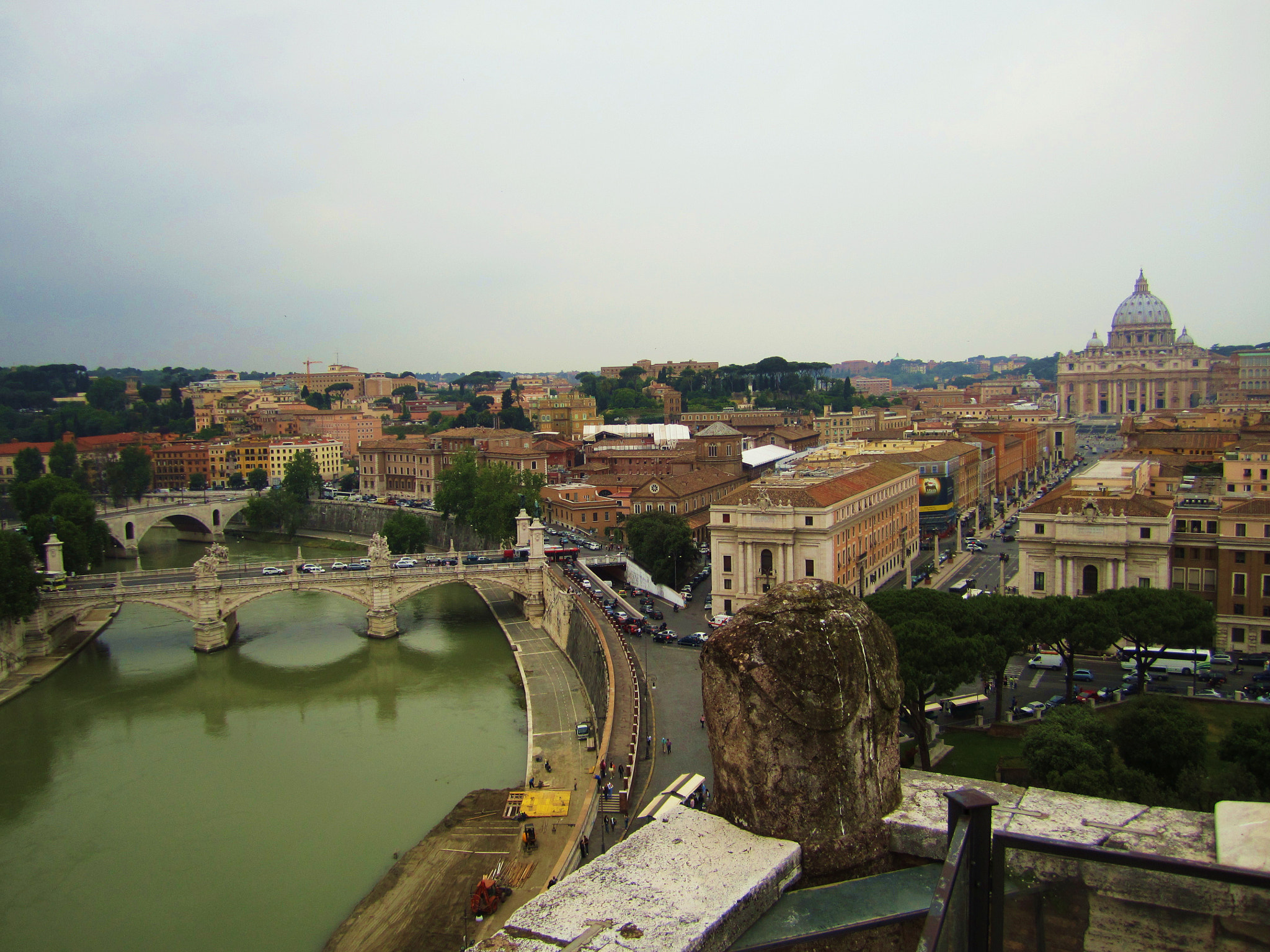 Canon PowerShot SD1400 IS (IXUS 130 / IXY 400F) sample photo. Rome vatican photography