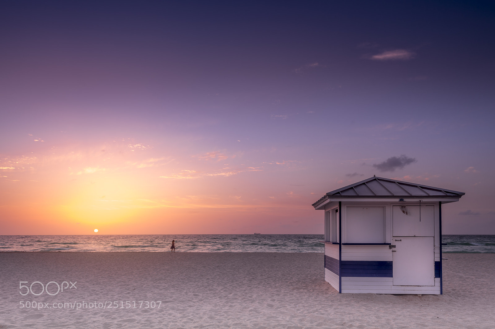 Nikon D5 sample photo. Sunrise at miami beach photography