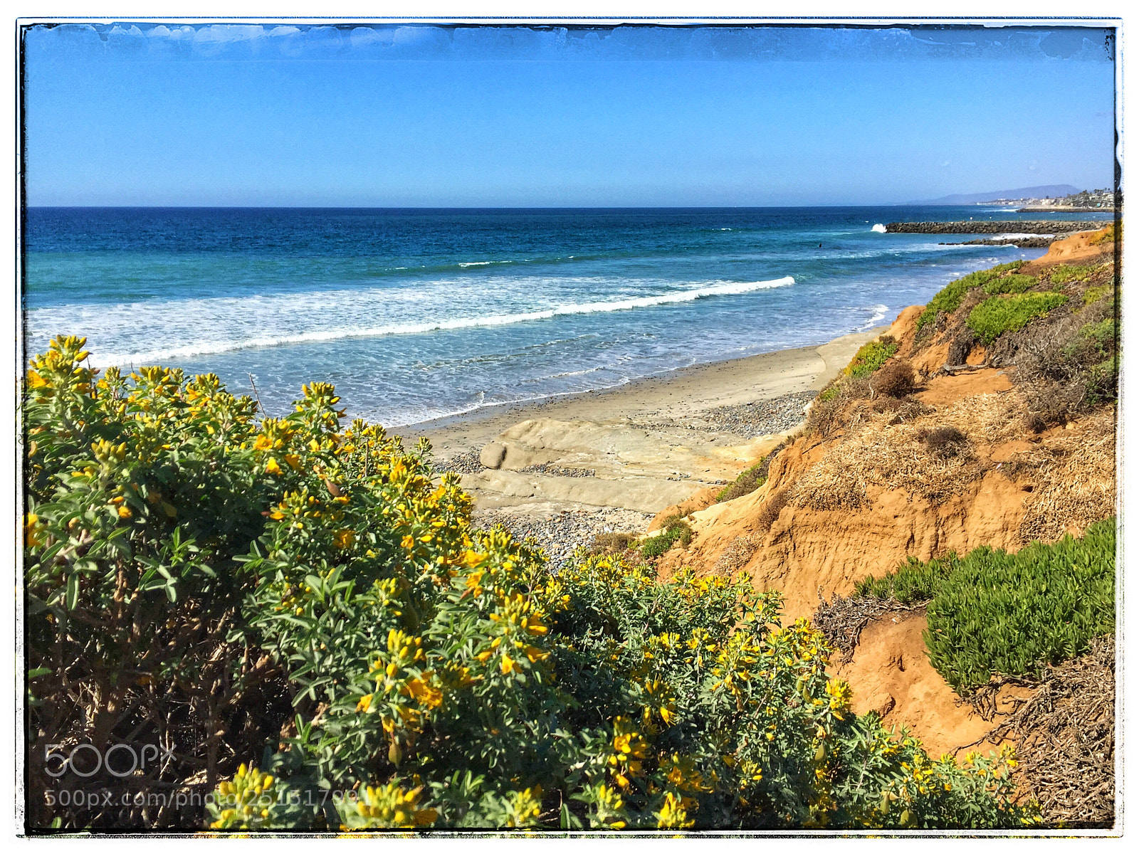 Apple iPhone 6 sample photo.  beach at carlsbad, ca
 photography