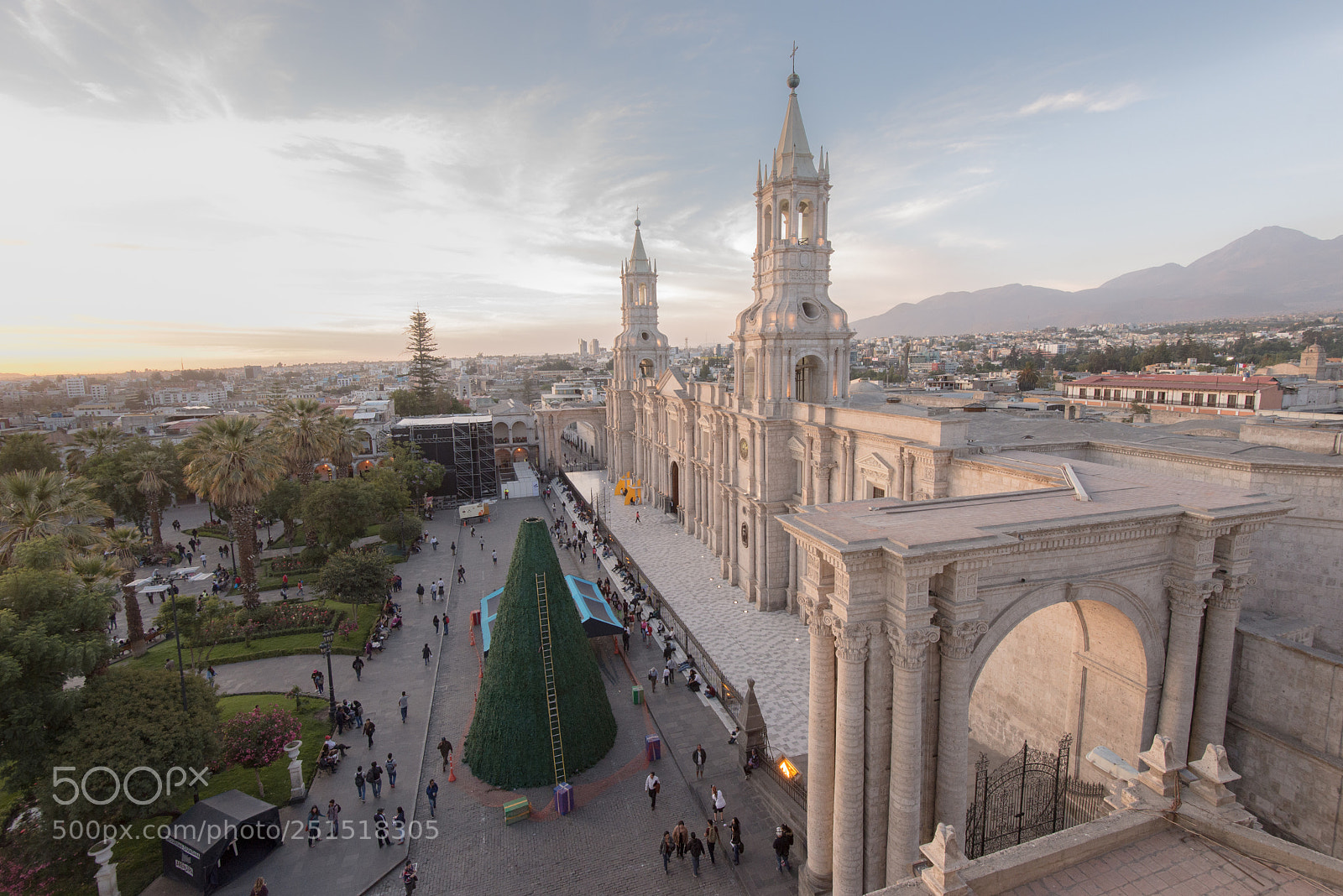 Nikon D610 sample photo. Plaza de armas de photography