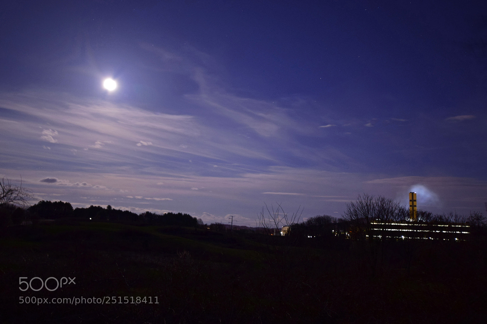 Nikon D5300 sample photo. Full moon factory i photography