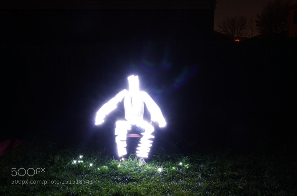 Sony a6000 sample photo. Light man photography
