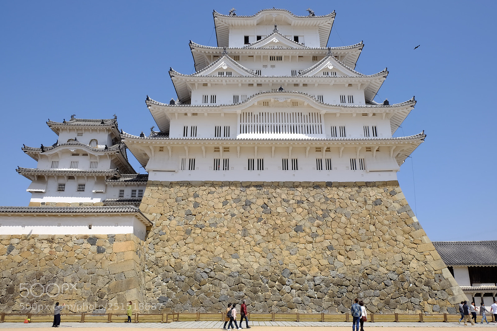 Fujifilm X-T1 sample photo. Himeji castle photography