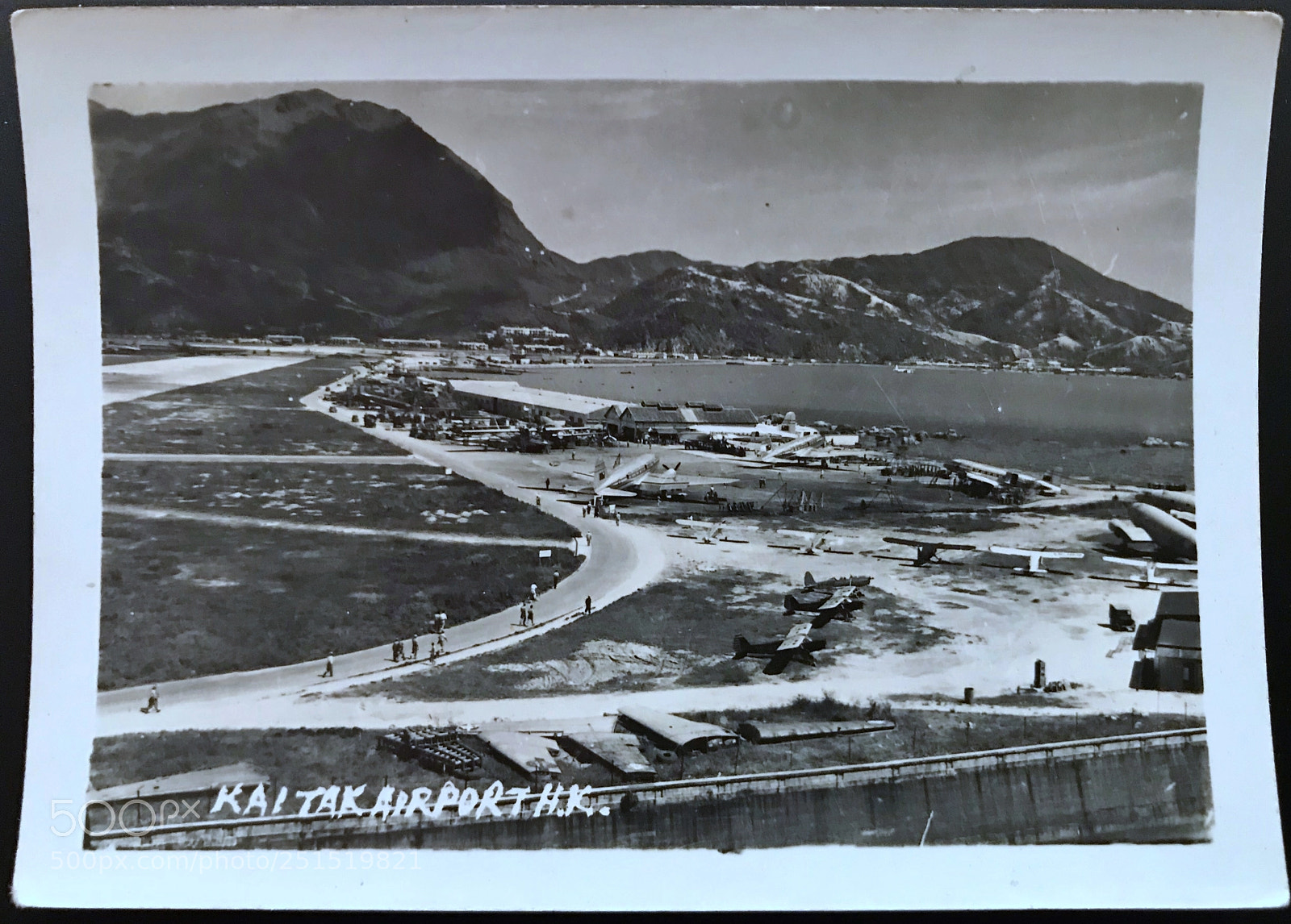 Apple iPhone 7 sample photo. 1951 kai tak airport photography