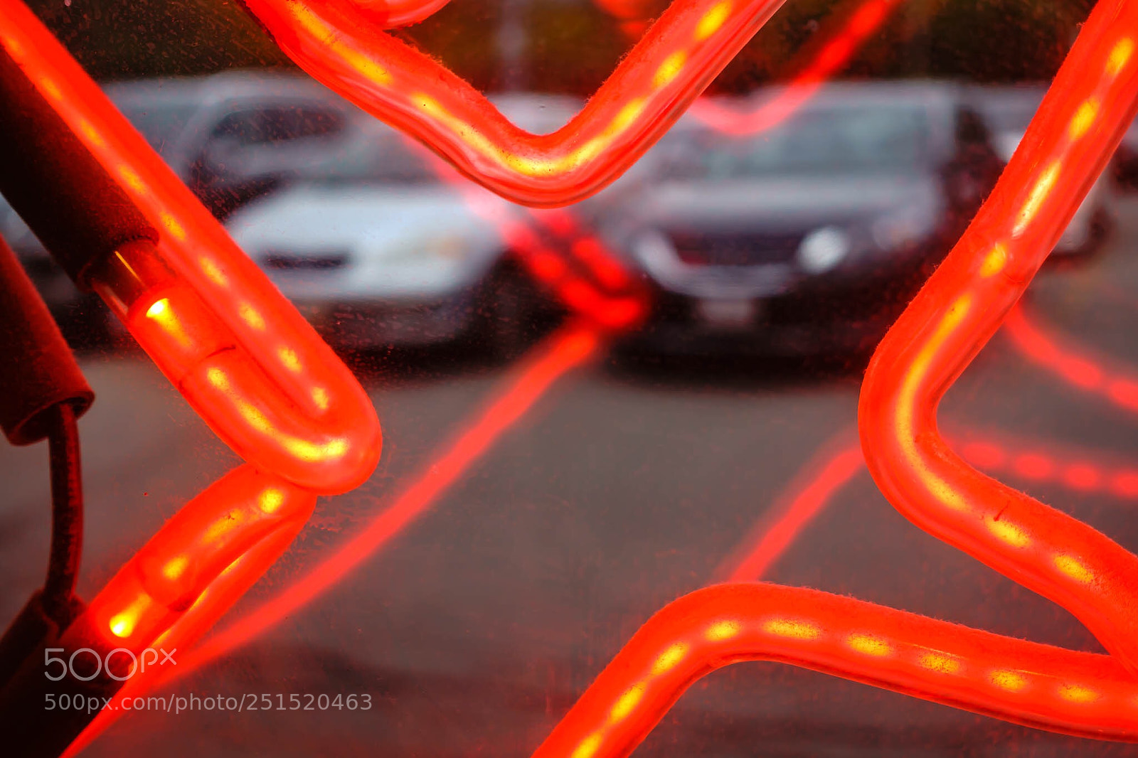 Sony Cyber-shot DSC-RX100 III sample photo. Looking through the neon photography