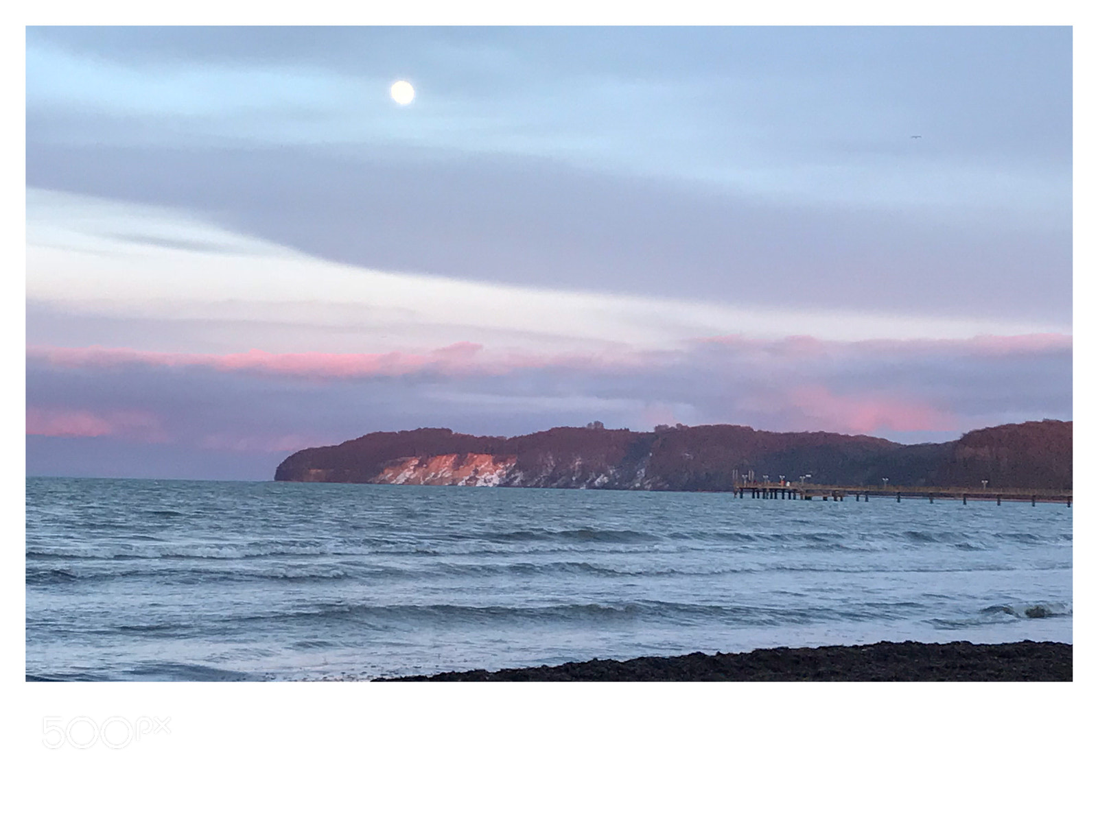 Apple iPhone 7 sample photo. Abendhimmel am strand von photography