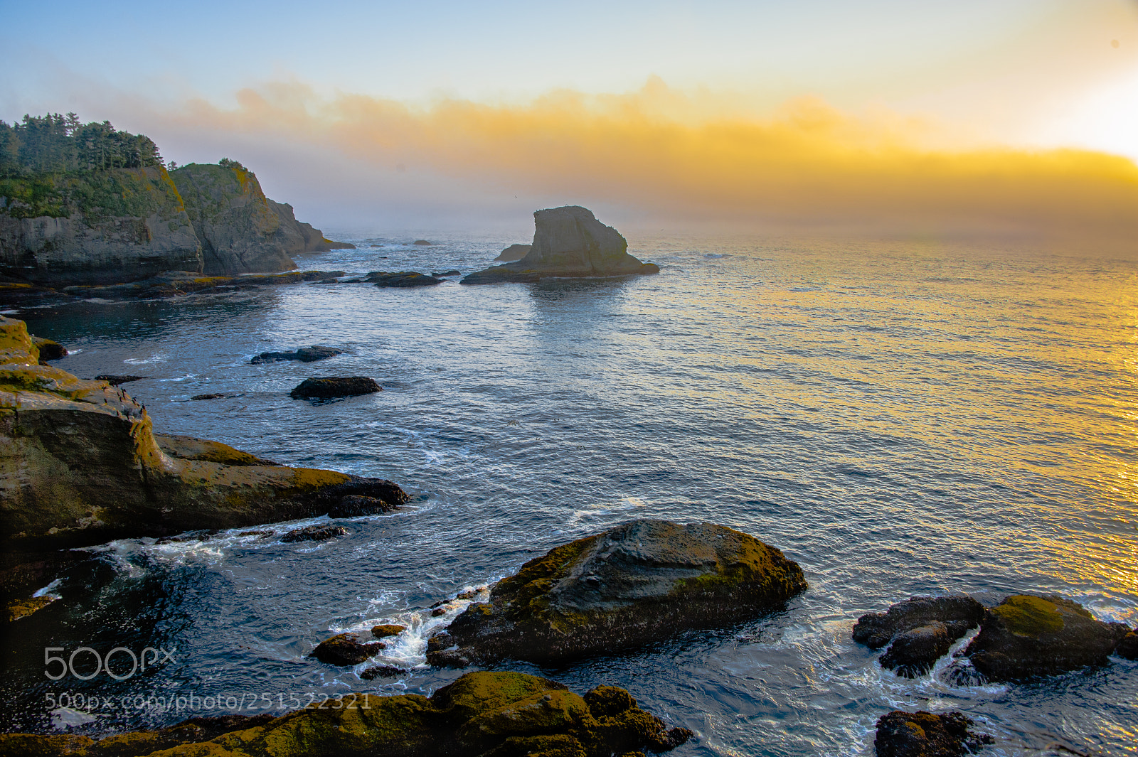 Nikon D700 sample photo. Sunset at cape flattery photography