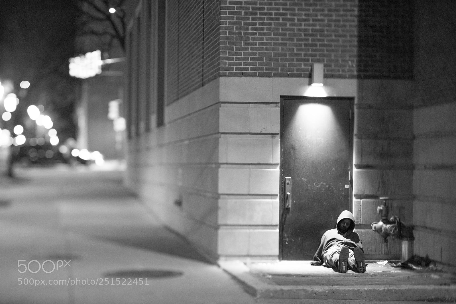 Sony a7R II sample photo. Homeless photography