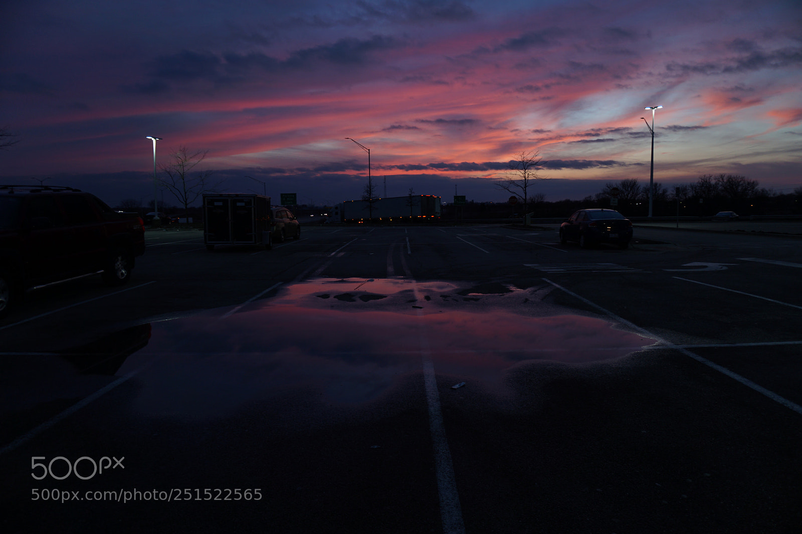 Sony a6300 sample photo. Parking lot photography
