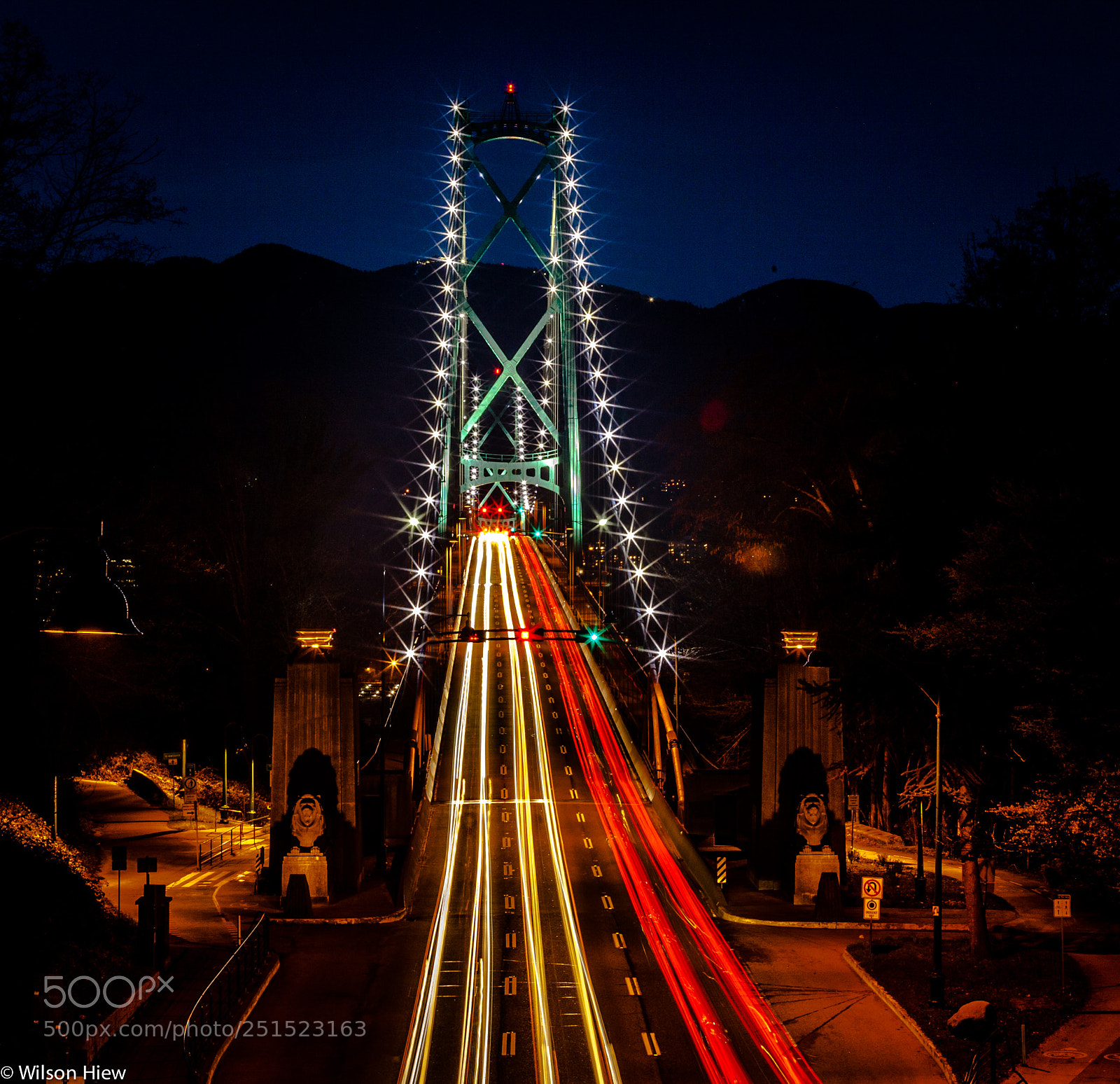 Canon EOS 5D sample photo. Light trails across the photography