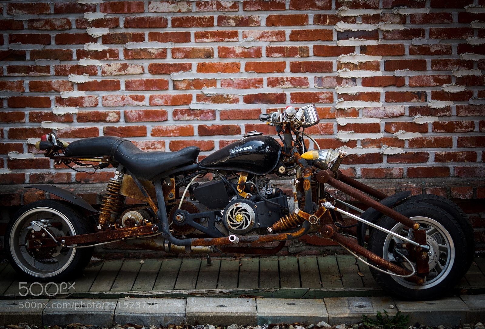 Pentax K-1 sample photo. An old bike photography